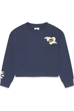 Nike Logo-print drop-shoulder sweatshirt