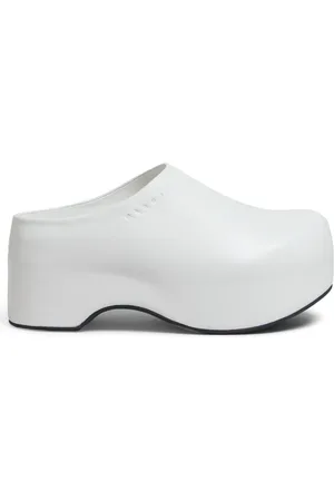Marni Chunky leather mules