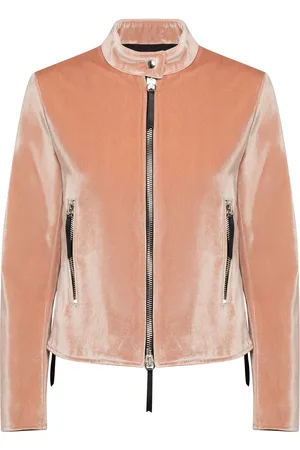 Giuseppe Zanotti Velvet zip-up jacket