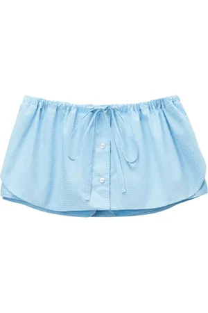 Alexander Wang Crystal-embellished skort