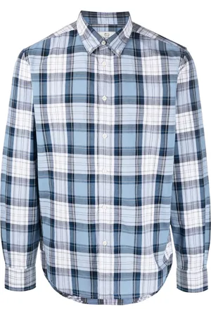 Woolrich Plaid-pattern cotton shirt