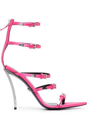 VERSACE Pin-Point 120mm strappy sandals