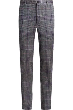 Etro Check-pattern trousers
