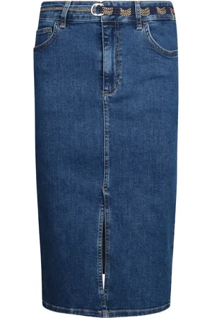 Liu Jo Denim midi skirt