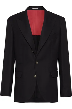 Brunello Cucinelli Peak-lapel blazer