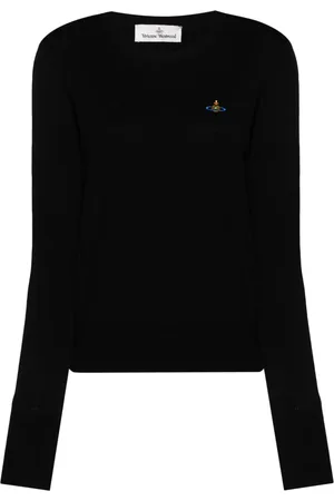 Vivienne Westwood Orb-embroidered crew-neck jumper