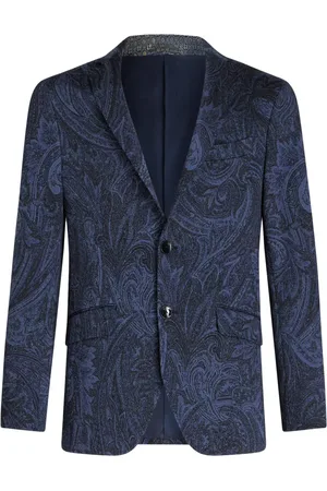 Etro Paisley-print single-breasted blazer