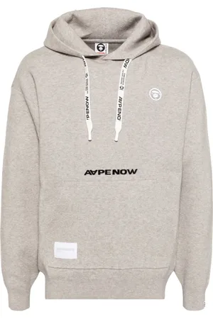 A Bathing Ape AAPENOW moonface knit hoodie