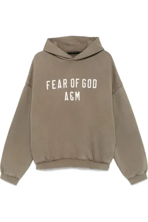 FEAR OF GOD Logo-print hoodie