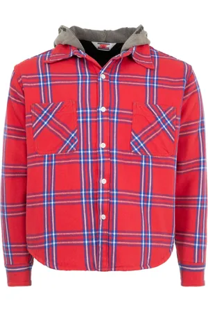 SAINT MXXXXXX Checked shirt jacket
