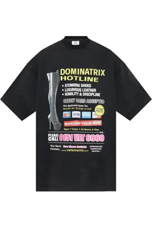 Vetements Text-print T-shirt