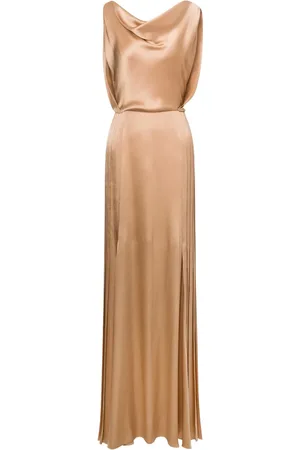 Alberta Ferretti Belted gown