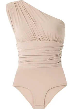 AMIR SLAMA Ruched panel body top