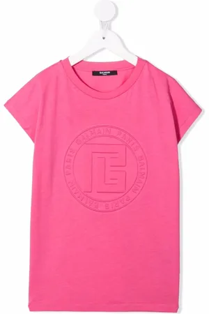 Balmain Logo-embossed T-shirt dress