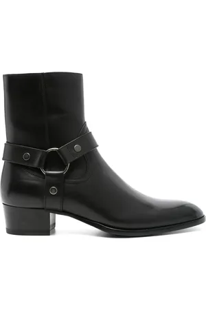 Saint Laurent 40mm Wyatt Harness boots