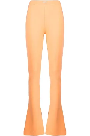 OFF-WHITE Sleek flared trousers
