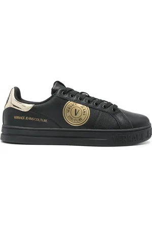 VERSACE Logo-print sneakers