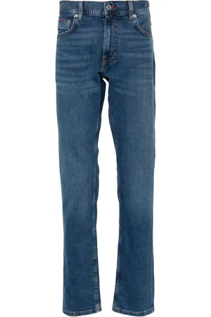 Tommy Hilfiger Logo-patch straight jeans