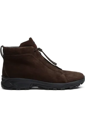 Ermenegildo Zegna Triple Stitch Vetta suede sneakers