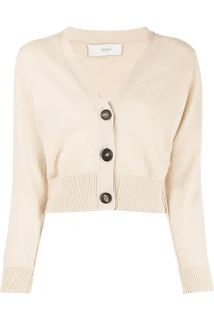 PRINGLE OF SCOTLAND Cropped button-up cardigan