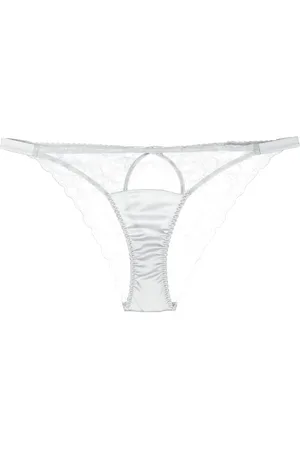 Fleur of England Sigrid Ouvert lace briefs