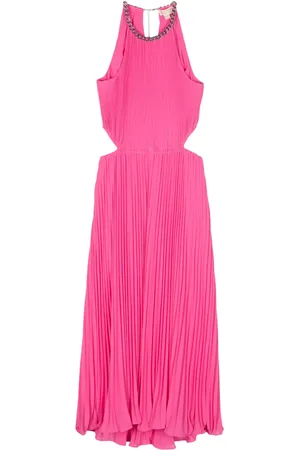 Michael Kors Pliss?? midi dress