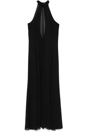 Patrizia Pepe Sheer maxi dress