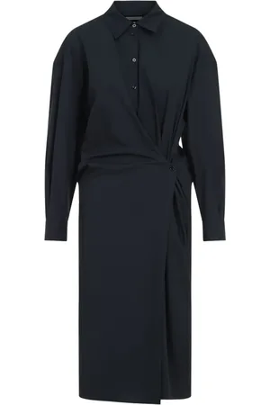 LEMAIRE Draped midi dress