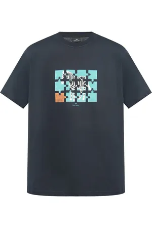 Paul Smith Zebra Jigsaw-print T-shirt