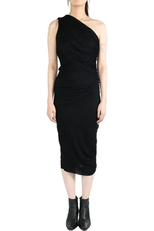 Rick Owens Draped midi dress