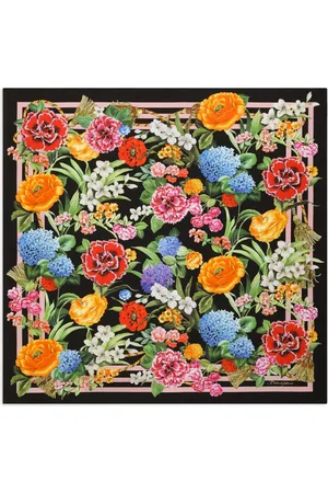 Dolce & Gabbana Floral-print foulard