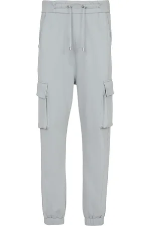 Balmain Logo-print cotton cargo track pants