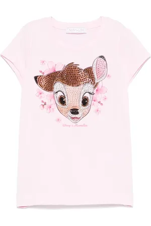MONNALISA X Disney illustration-print T-shirt