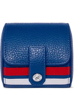 Rapport London Greenwich leather watch roll