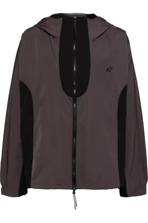 FIVE CM Hooded zip-up jacket