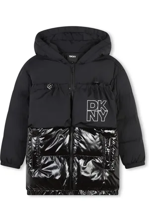 DKNY Logo-print puffer jacket