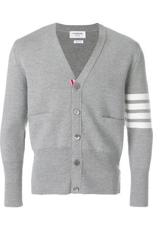 Thom Browne 4-Bar Milano Stitch Cardigan