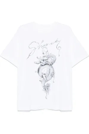 Givenchy Snake and chandelier-print T-shirt