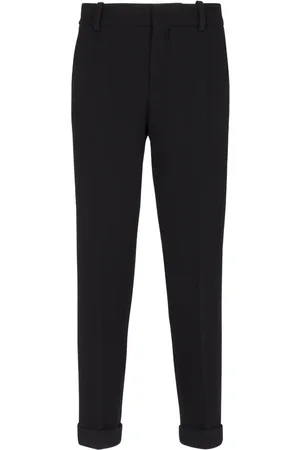 Balmain Tapered cropped trousers