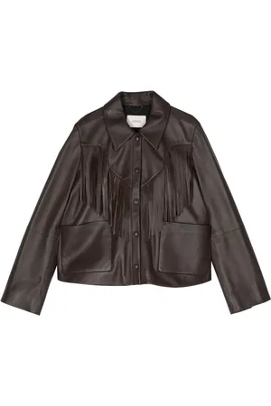 Dorothee Schumacher Fringe-detail leather jacket