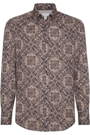 Brunello Cucinelli Cotton-twill shirt