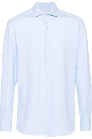 Glanshirt Technical fabric shirt