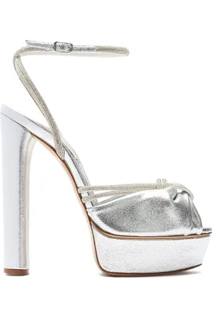 Casadei 140mm Taylor Flora Wonder platform sandals