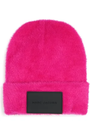 Marc Jacobs Logo-patch wool beanie