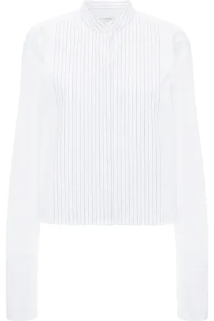 Victoria Beckham Cropped tuxedo shirt