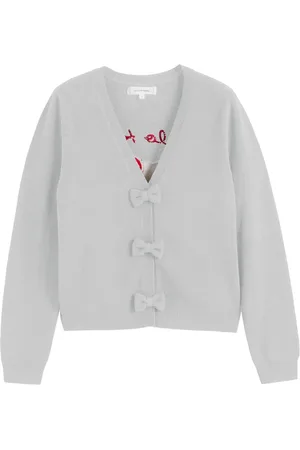 Chinti & Parker X Hello Kitty bow-detail cardigan