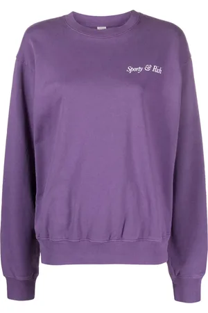 Sporty & Rich Logo-print cotton sweatshirt