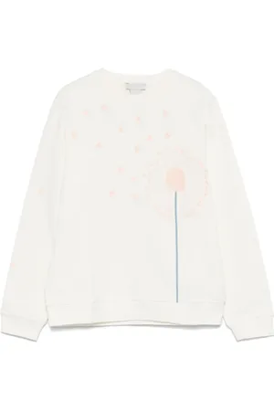 Stella McCartney Floral-embroiderde sweatshirt