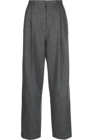 Totême Double-pleated tailored trousers