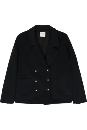 FORTE FORTE Double-breasted wool-blend jacket